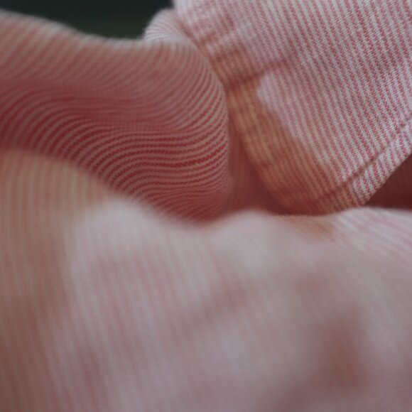 Calvin Klein Pink Striped 100% Linen Shirt size M - Picture 7 of 7